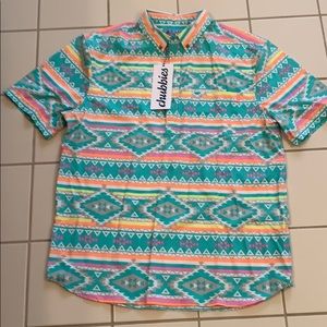 NWT Men’s Chubbies 2XL Popover Shirt